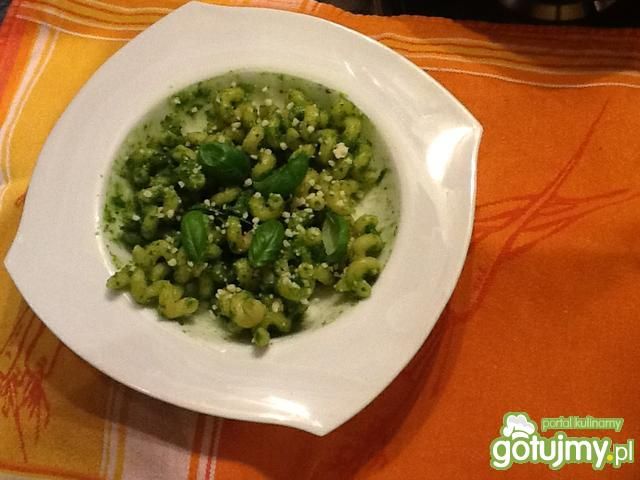 Pesto ze szpinaku,awokado i bazylii