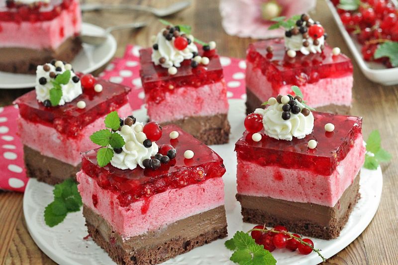 Pianka porzeczkowo czekoladowa 