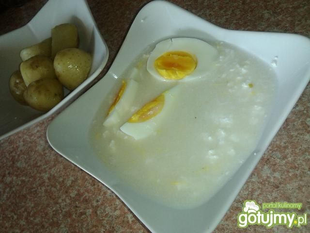 Piątkowy barszcz biały 