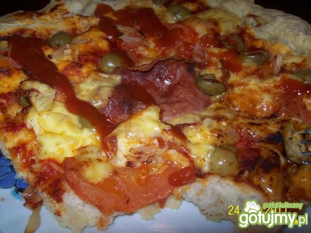 picca na grubym cieście