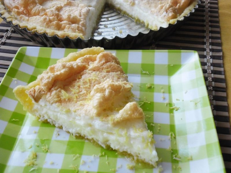 Pie de limon- tarta cytrynowa  Pie de limon- tarta cytrynowa