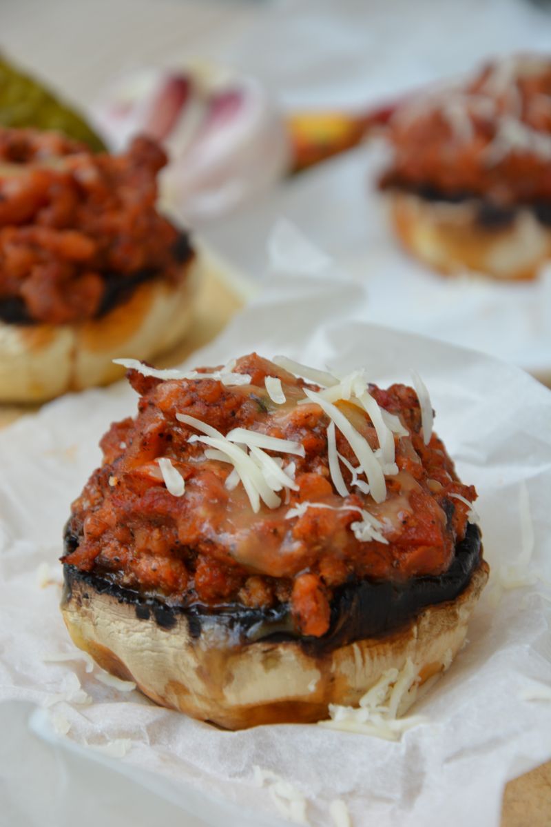 Pieczarki bolognese Pieczarki bolognese