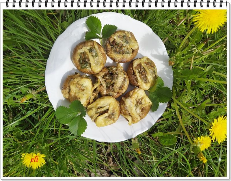 Pieczarki grillowane Eli z serem