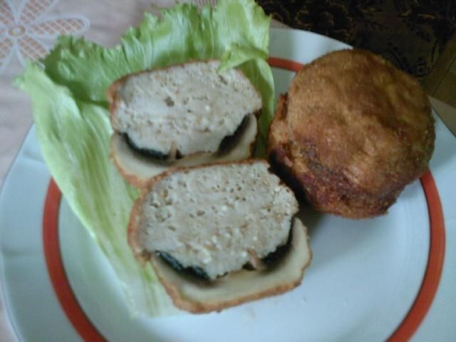 Pieczarki nadziewane mielonym miesem  Pieczarki nadziewane mielonym miesem