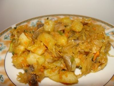 Pieczarki po rusku Pieczarki po rusku