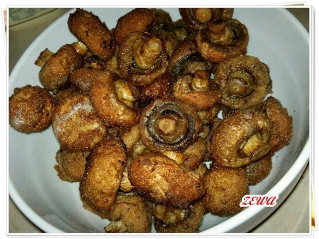 Pieczarki pod skorupką