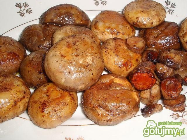 Pieczarki smażone na maśle
