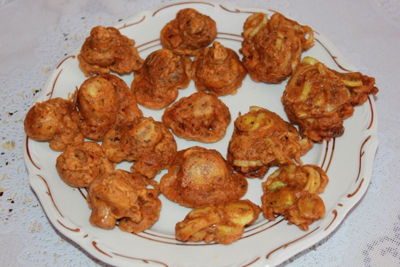 Pieczarki w cieście Pieczarki w cieście