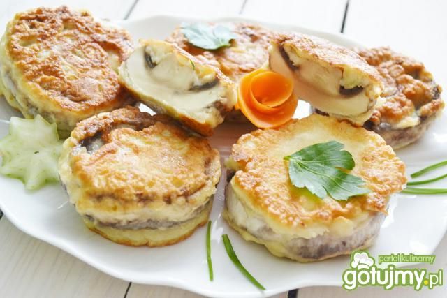 Pieczarki w cieście cebulowym Pieczarki w cieście cebulowym