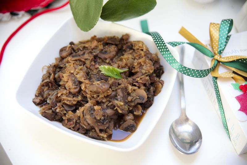 PIeczarki w potrawce