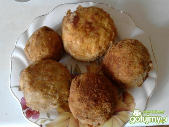 Pieczarki z mięsem z kurczaka Pieczarki z mięsem z kurczaka