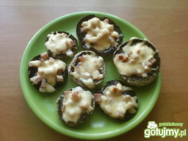 Pieczarki zapiekane 2 Pieczarki zapiekane 2