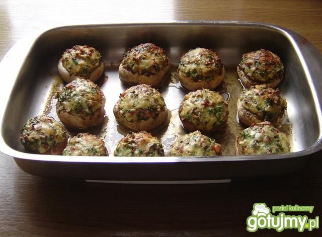 Pieczarki  Zapiekane   Pieczarki  Zapiekane
