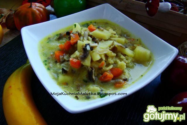 Pieczarkowa z gwiazdeczkami 