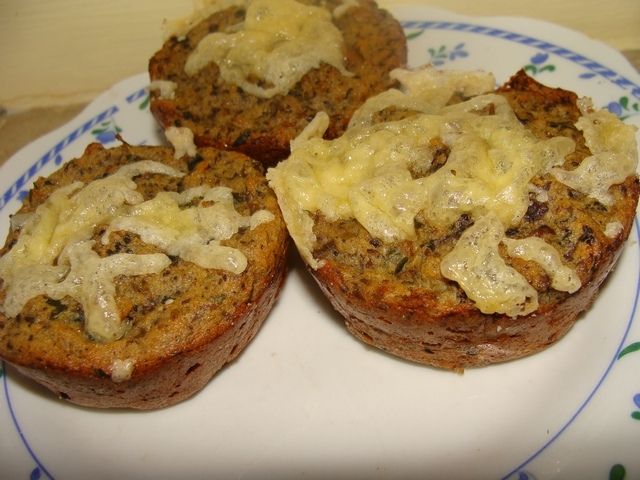 Pieczarkowe babeczki