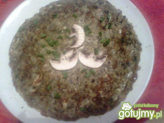 Pieczarkowy omlet Pieczarkowy omlet