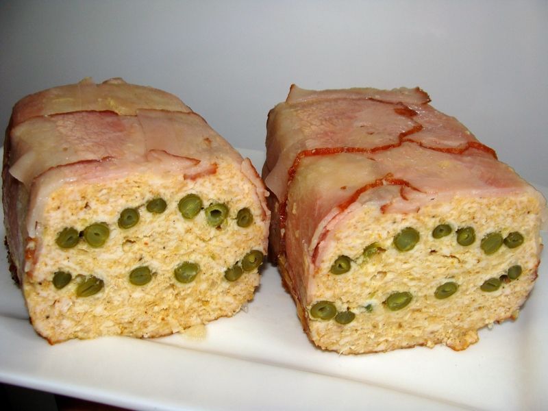 Pieczeń drobiowa z fasolką Pieczeń drobiowa z fasolką