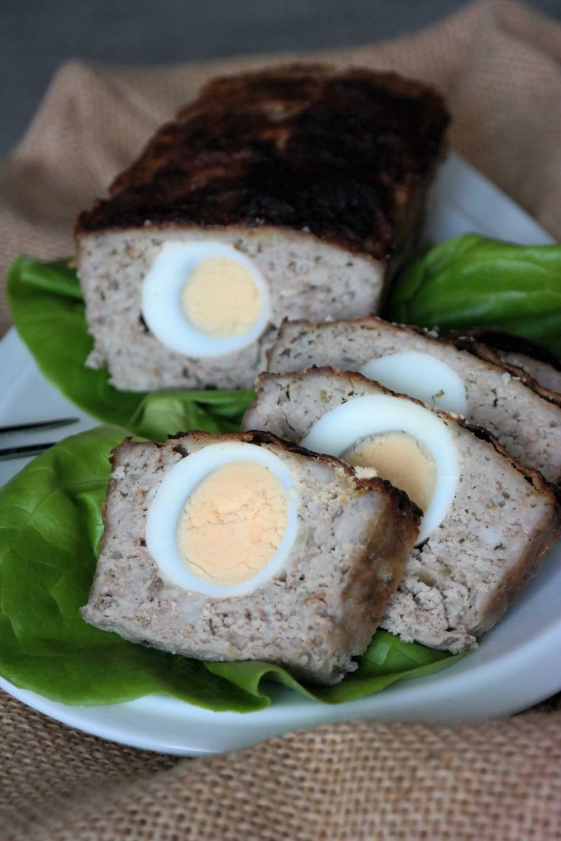 Pieczeń rzymska z jajkiem