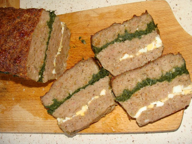 Pieczeń rzymska ze szpinakiem