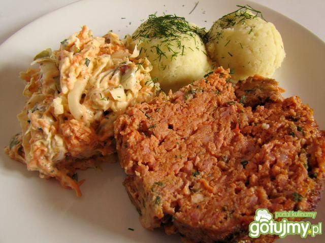 Pieczeń soczysta z warzywami