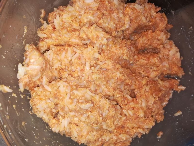 Pieczeń wieprzowa z ryżem 