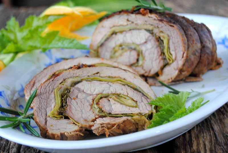 Pieczeń z cukinią Pieczeń z cukinią