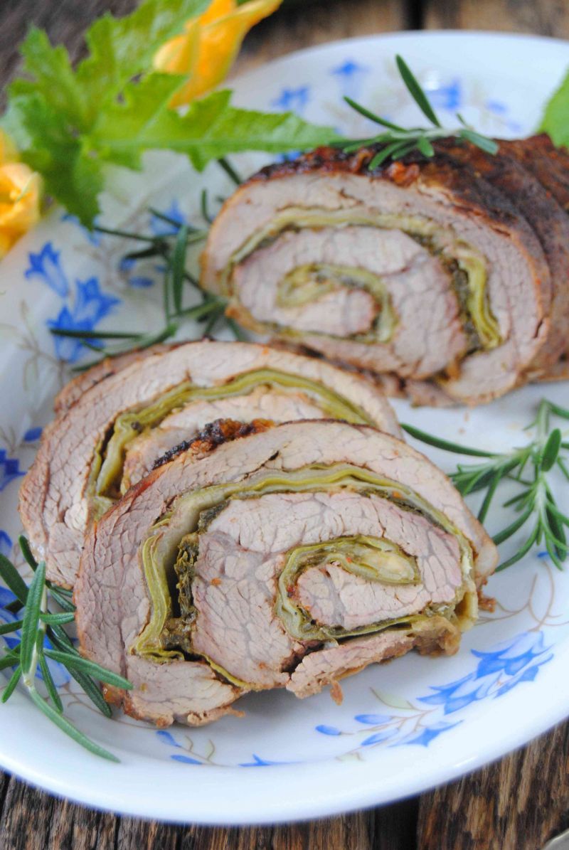 Pieczeń z cukinią Pieczeń z cukinią