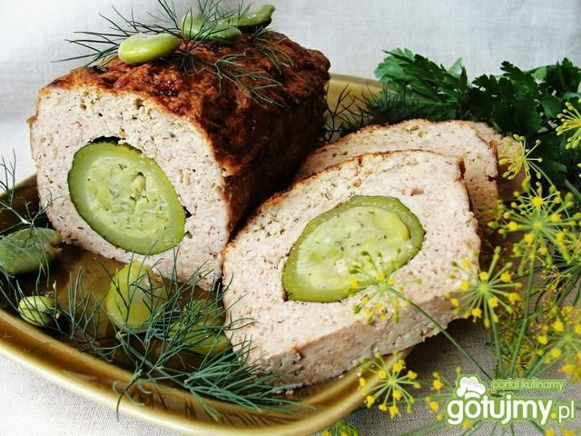 Pieczeń z cukinią i bobem Pieczeń z cukinią i bobem