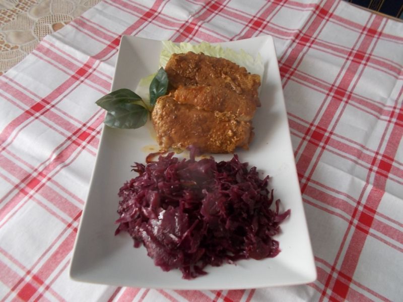 Pieczeń z czerwoną kapustą Pieczeń z czerwoną kapustą