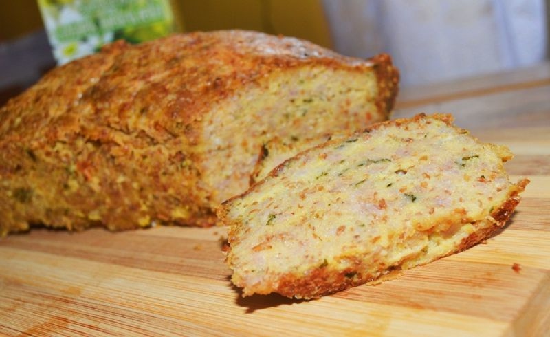 Pieczeń z czosnkiem niedźwiedzim Pieczeń z czosnkiem niedźwiedzim