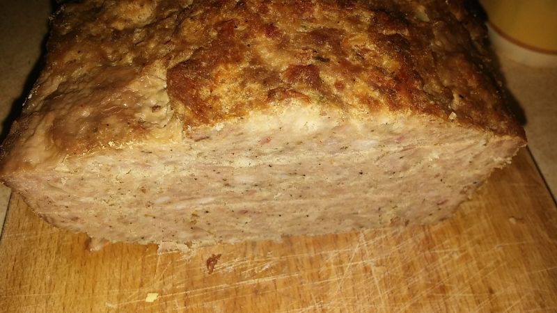 Pieczeń z dwóch rodzajów mięs Pieczeń z dwóch rodzajów mięs