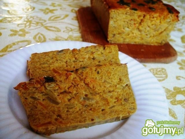 Pieczeń z dyni i soczewicy 