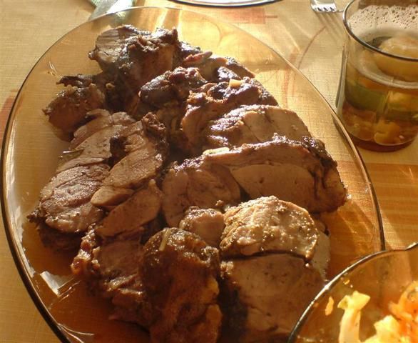 Pieczeń z dzika mojej babci