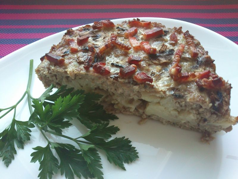 Pieczeń z kalafiorem