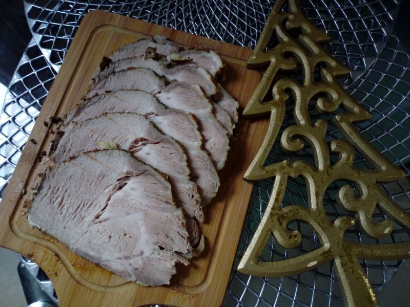 Pieczeń z karkówki z cebulą