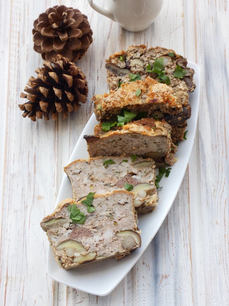 Pieczeń z leśnymi grzybami  Pieczeń z leśnymi grzybami