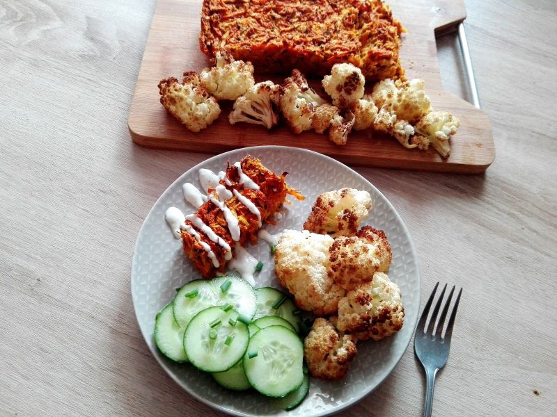 Pieczeń z marchewki i cukini Pieczeń z marchewki i cukini