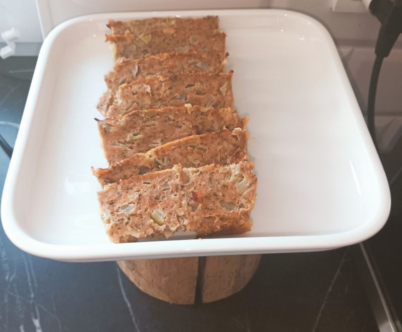 Pieczeń z mielonego mięsa z indyka