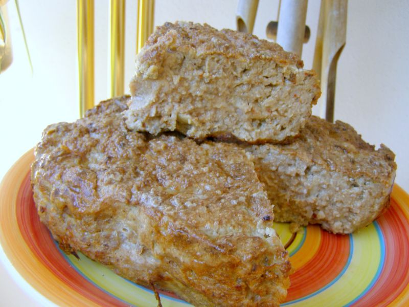 Pieczeń z mielonego mięsa z ryżem z airfryer