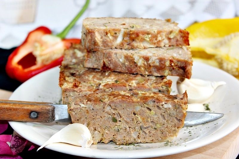 Pieczeń z mięsa mielonego z kapustą pekińską