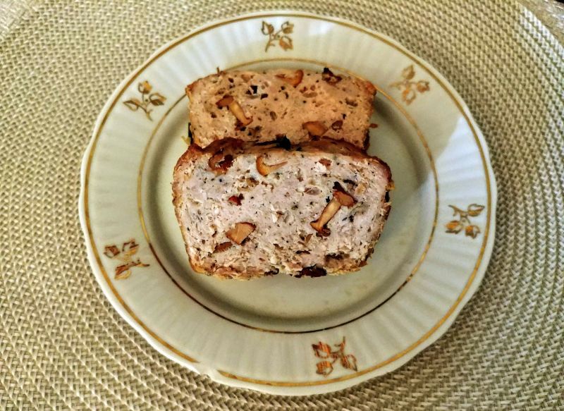Pieczeń z mięsa mielonego z kurkami Pieczeń z mięsa mielonego z kurkami