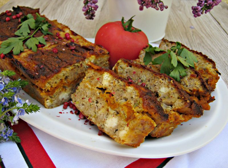 Pieczeń z pastą warzywną (na kanapki, do obiadu) Pieczeń z pastą warzywną (na kanapki, do obiadu)