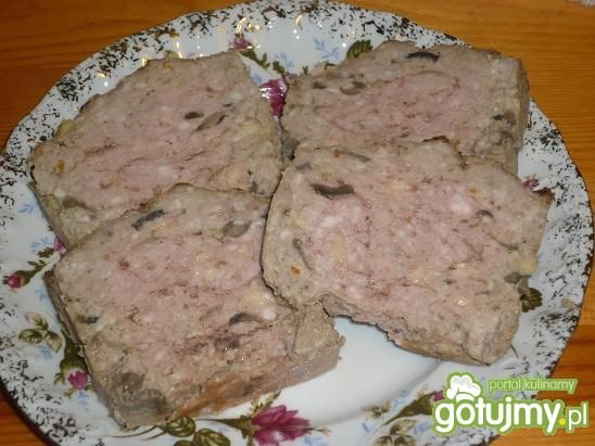 Pieczeń z pieczarkami i żółtym serem Pieczeń z pieczarkami i żółtym serem