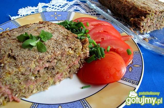 Pieczeń z soczewicy