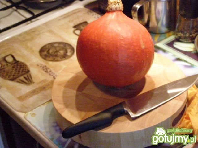 Pieczona dynia hokkaido