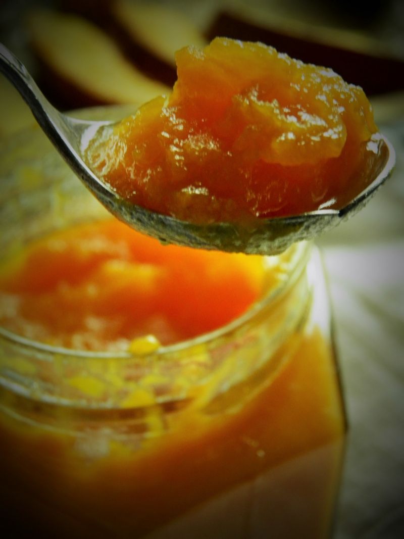 Pieczona dynia - mus z dyni Pieczona dynia - mus z dyni