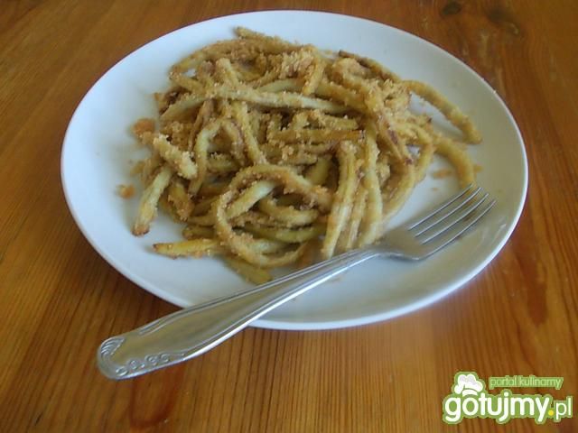 Pieczona fasolka szparagowa Pieczona fasolka szparagowa