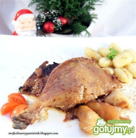Pieczona gęś z kasztanami (lub jabłkami) Pieczona gęś z kasztanami (lub jabłkami)