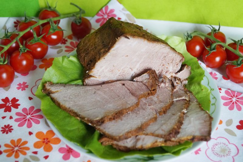 Pieczona karkówka na kanapki