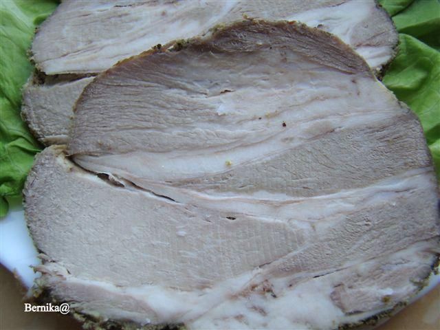 Pieczona karkówka na zimno Pieczona karkówka na zimno